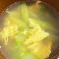 ★akiko♪'s cooksnap of when they made 超簡単★アスパラとふわふわ卵の中華スープ.