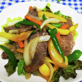 ととろ＆めい's cooksnap of when they made 牛肉と野菜のオイスター炒め.