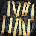 y_u♡'s cooksnap of when they made シューマイの皮でパリパリチーズ揚げ♡.
