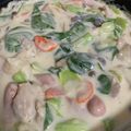 ユウキ＊'s cooksnap of when they made ★鶏肉とチンゲン菜のクリーム煮★.