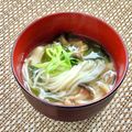 お料理ニャロメ's cooksnap of when they made ♬そうめんが残ったらお味噌汁に♬.