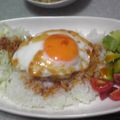 ☆さとこ☆'s cooksnap of when they made ★チーズハンバーグのロコモコ★.