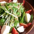 ※ぴーまん's cooksnap of when they made 簡単！さっぱり！水菜と豆腐のサラダ.