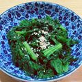 クック4ISD0M☆'s cooksnap of when they made わさび菜のナムル.