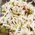 ぷよぷよマロン's cooksnap of when they made 簡単！美味♪もやしときゅうりのごまナムル.