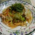 yukihecco's cooksnap of when they made おいしすぎっ！和風めんたいスパゲティー♪.