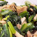 ゆきんこクック♡'s cooksnap of when they made ほうれん草と舞茸のバター炒め.