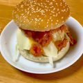 なっさん姫's cooksnap of when they made モス風チーズハンバーガー.