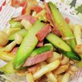 jcbsleepboo's cooksnap of when they made アスパラ&ベーコンのきのこバター炒め.