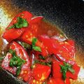 くみちょ～～'s cooksnap of when they made トマトと大葉のマリネ.