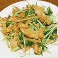 vabochan's cooksnap of when they made 副菜に☆水菜と人参と油揚げのゴマ炒め.