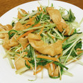 vabochan's cooksnap of when they made 副菜に☆水菜と人参と油揚げのゴマ炒め.