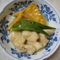 白いカピバラ's cooksnap of when they made 厚揚げと茄子・オクラの鶏胸肉あんかけ風.