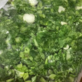 にぼし子's cooksnap of when they made 昆布茶で簡単！ 大根の葉の浅漬け.