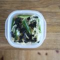 みるく茶's cooksnap of when they made もやしときゅうりの海苔ゴマ酢和え.