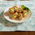 yesmama's cooksnap of when they made フライパンでズッキーニと豚バラ肉の春巻き.