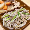 RINクック's cooksnap of when they made ニラもやしの肉みそ炒め.