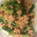 ベティ３'s cooksnap of when they made 納豆とにらのあえ物.