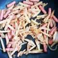 はるくん１'s cooksnap of when they made ウィンナーとジャガイモのオイマヨ炒め.