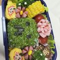 ＊るぃず＊'s cooksnap of when they made キャラ弁＊マインクラフト クリーパー弁当.
