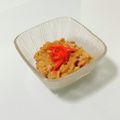 キンプリ's cooksnap of when they made 納豆になめたけ～ο～ο～ο.