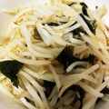 はる♡りお♡とあ♡りく's cooksnap of when they made ●材料３つだけ☆わかめもやしポン酢●.