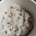 せんにっか's cooksnap of when they made レンジで！押し麦ご飯♪.