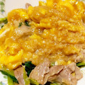 しゅがーぐらいだー's cooksnap of when they made ふわふわ卵が決め手♡豚肉とほうれん草炒め.