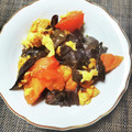 turarin's cooksnap of when they made 生キクラゲとトマトと玉子の中華炒め.