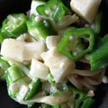 TYSK's cooksnap of when they made 長いもとオクラの和えもの＊わさび風味.