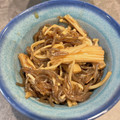 ＊mee＊2828's cooksnap of when they made ★糸こんにゃくとえのきの炒め物★.