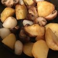 春風★★★★★'s cooksnap of when they made マッシュルームとじゃがいものアヒージョ.