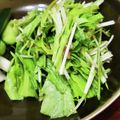 クックM96XDX☆'s cooksnap of when they made 大根と水菜のシャキシャキ梅サラダ.