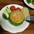 まるしまるほ's cooksnap of when they made イタリア発簡単♪丸ズッキーニの肉詰め♪.