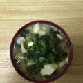 かおり♡♡♡'s cooksnap of when they made あおさ海苔の豆腐としめじのお味噌汁♪.