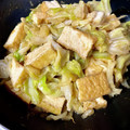 azbjbn's cooksnap of when they made ♡厚揚げとキャベツのホイコーロー風♡.