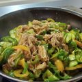 ｸﾏﾘｴ's cooksnap of when they made 豚肉とズッキーニのオイスターソース炒め.