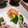 knkmym's cooksnap of when they made にんじんと白滝のたらこ炒め♪.