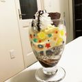 クックYFJTIG☆'s cooksnap of when they made やっぱり！好きでしょ☆チョコレートパフェ.