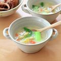 runa10's cooksnap of when they made 簡単！寒い朝のほっこりスープ.
