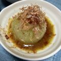 ♪みつき☆'s cooksnap of when they made 電子レンジで簡単　丸ごと新たまねぎ.