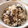 とっぽぎがおちゃん's cooksnap of when they made 中華スープで炊く！鮭とひじきの炊込みご飯.