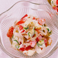 みぽぽ37's cooksnap of when they made ♡トマトとちくわのマヨぽんサラダ♡.
