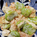 ヨッコモック's cooksnap of when they made 簡単！そら豆とむね肉の柚子胡椒マヨ和え.