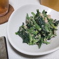 fu♪♪'s cooksnap of when they made 簡単！ほうれん草とツナのからしマヨ和え♪.