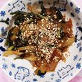 クックUH3NVG☆'s cooksnap of when they made ＊セロリの炒め煮＊.