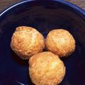 まちゃ之助's cooksnap of when they made 余ったパン粉と卵でプチサーターアンダギー.