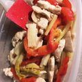 ame-ikuru's cooksnap of when they made 鶏むね肉とパプリカとセロリの炒め物.