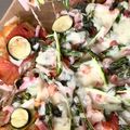 ♡マッキークッキング's cooksnap of when they made アスパラとズッキーニのバジルピザ.