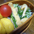 クックLY5XSG☆'s cooksnap of when they made 水菜と揚げの簡単炒め.